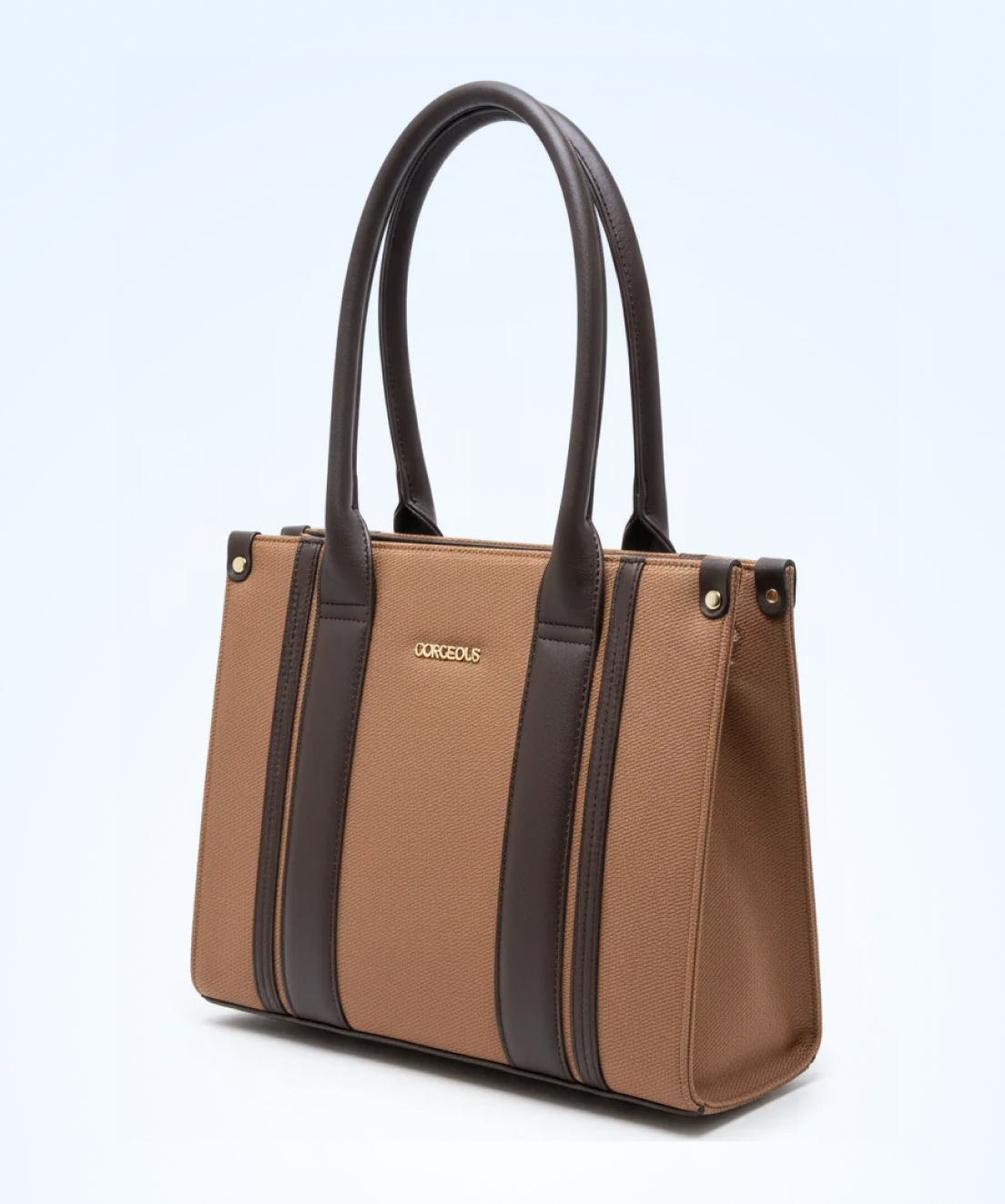 Caramel Bowler Bag